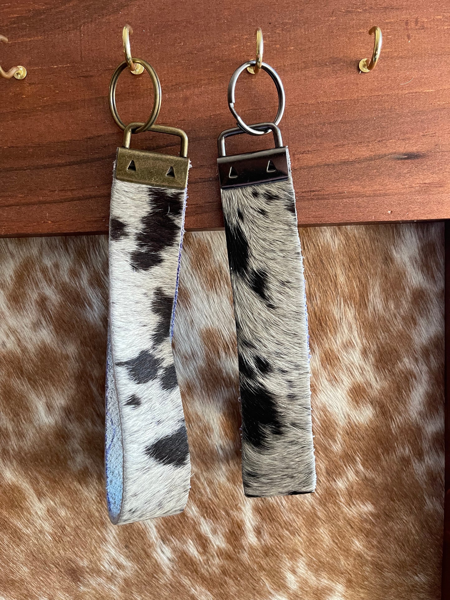 Cowhide Keyfobs Large