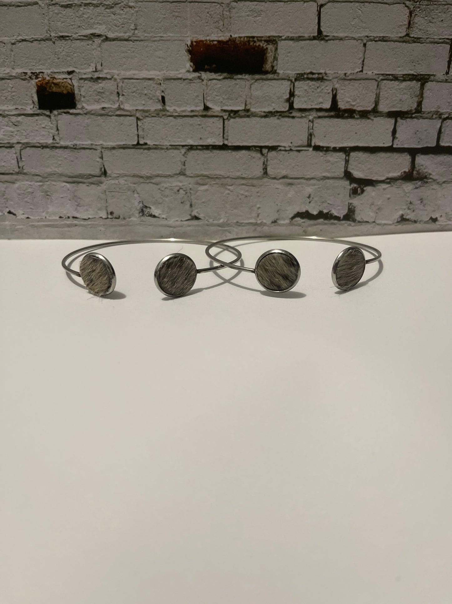 Cowhide Bangles
